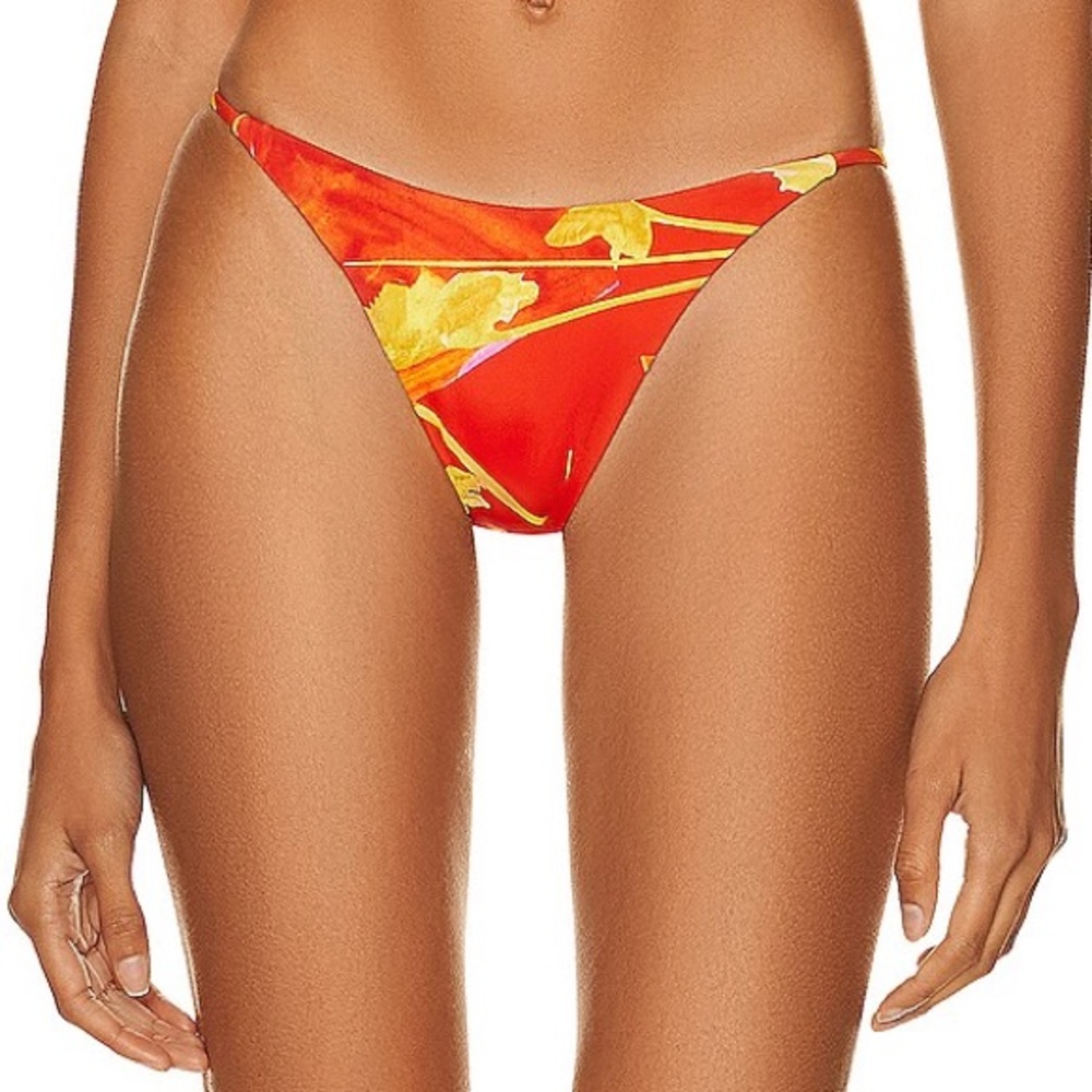 Louisa ballou bikini bottom size S. In orchid flame